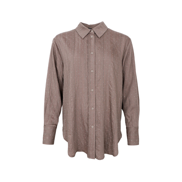 Black Colour - Black Colour Elle Strass Skjorte