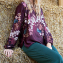 Black Colour - Black Colour Zendaya LS Bluse