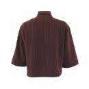Continue - Continue Mili Pinstripe Patch Skjorte