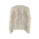 Continue - Continue LISSA Flounce Bluse