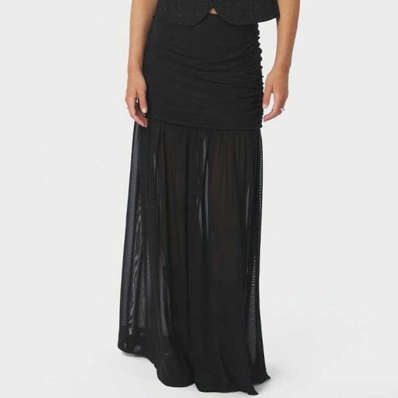 Neo Noir - Neo Noir Mori Layered Nederdel 