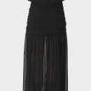 Neo Noir - Neo Noir Mori Layered Nederdel 