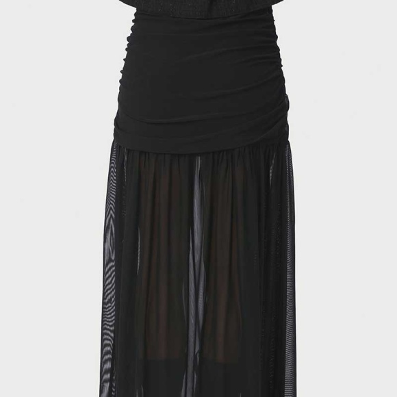 Neo Noir - Neo Noir Mori Layered Nederdel 