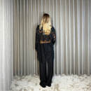 Haute L´amitié - Haute L´amitie Curvey Lace Hem Midi Skjorte