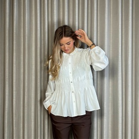 Continue Chloe Smock Bluse Continue Chloe Smock Bluse