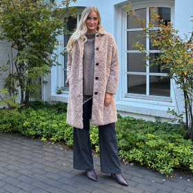 Notyz Fake Fur Frakke Notyz Fake Fur Frakke