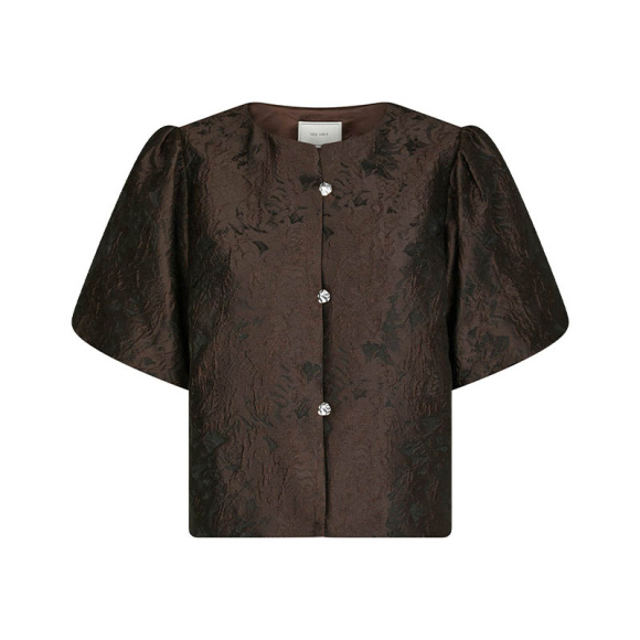 Neo Noir - Neo Noir Aisa Brocade Bluse 
