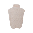 Black Colour - Black Colour Dell Roll Neck Strik Vest Black Colour - Black Colour Dell Roll Neck Strik Vest