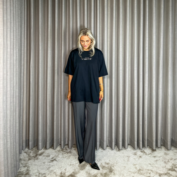 Haute L´amitié - Haute L'amitie Crew Rub Print T-shirt