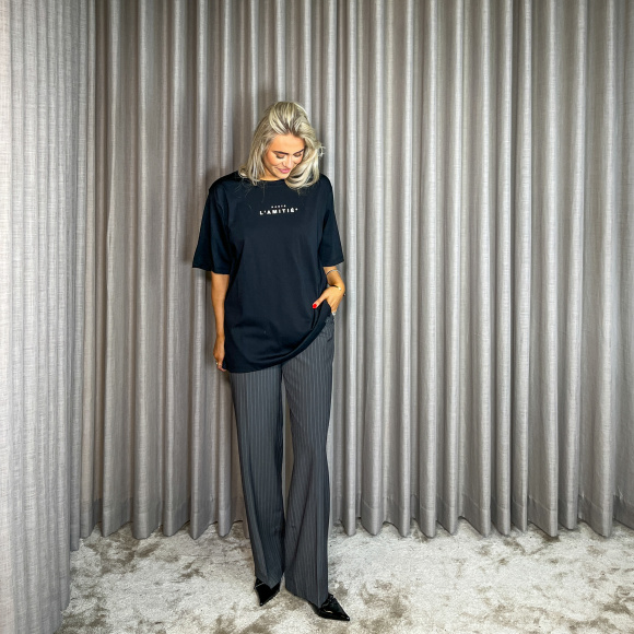 Haute L´amitié - Haute L'amitie Crew Rub Print T-shirt