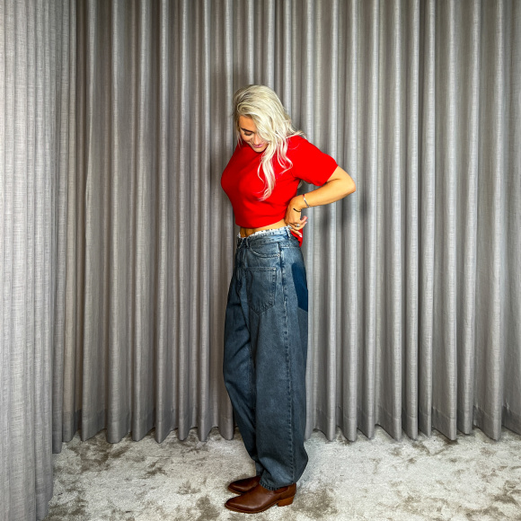 Haute L´amitie - Haute L'amitie Flip Waist Pocket Jeans