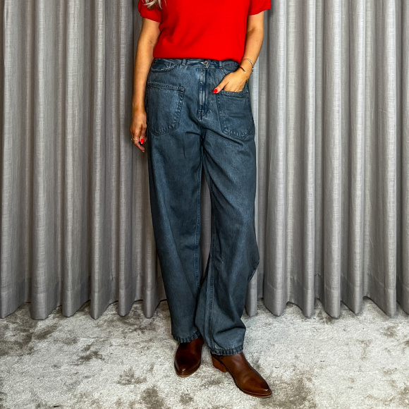 Haute L´amitie - Haute L'amitie Flip Waist Pocket Jeans