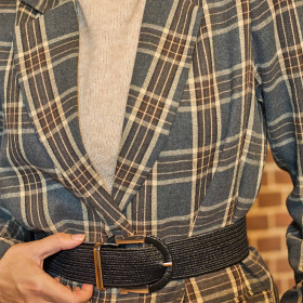 Black Colour Throne Bælte Black Colour Throne Bælte