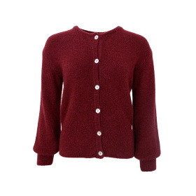 Black Colour Bella Strik Cardigan