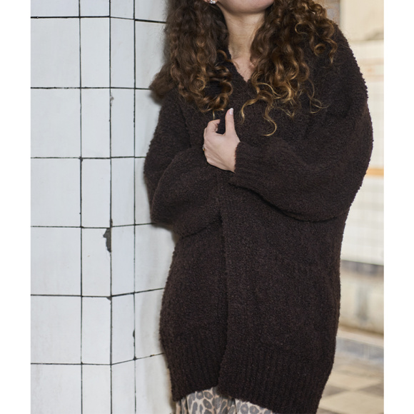 Black Colour - Black Colour Isola Cardigan 