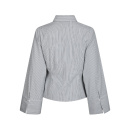 Neo Noir - Neo Noir Fenli Stribet Skjorte 