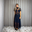 Black Colour - Black Colour Angelina Mesh Nederdel