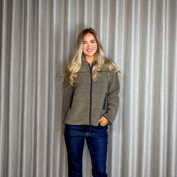 Mos Mosh - Mos Mosh Rowe Teddy Fleecejakke 