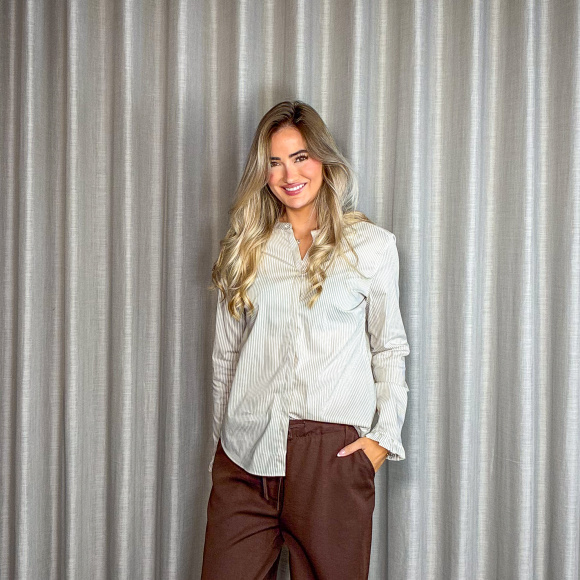 Mos Mosh - Mos Mosh Mattie Stripe Skjorte