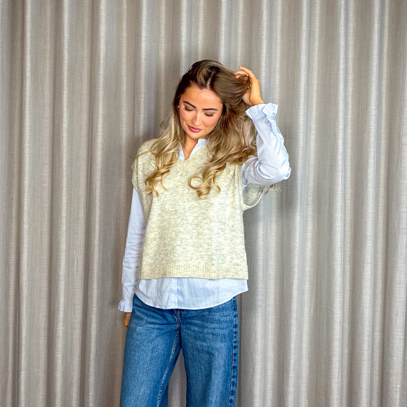 Mos Mosh - Mos Mosh Mattie Stripe Skjorte