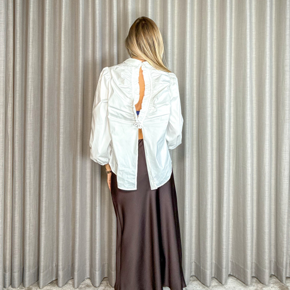 Co'couture - Co'couture Sanna Drawstring Bluse