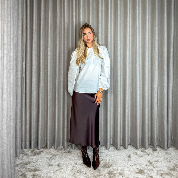 Co'couture - Co'couture Sanna Drawstring Bluse