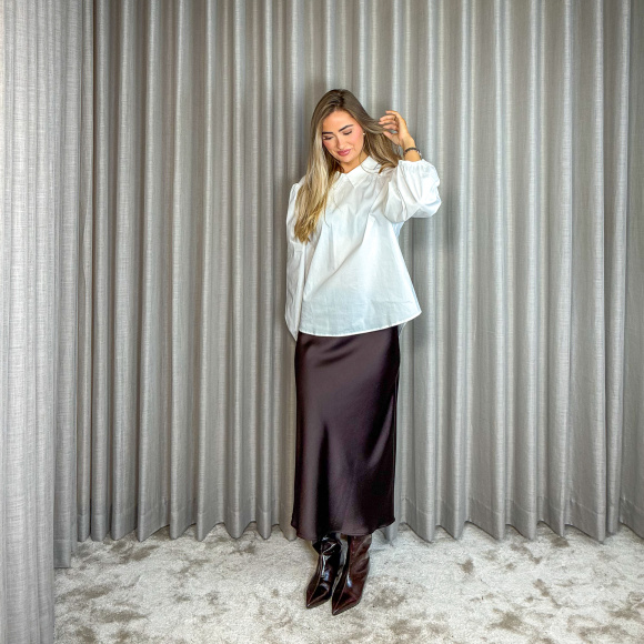 Co'couture - Co'couture Sanna Drawstring Bluse