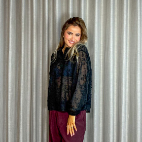 Co'couture Isak Embroidery Skjorte