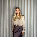 Neo Noir - Neo Noir Amara Heavy Bedaz Bluse 