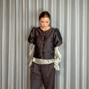 Neo Noir - Neo Noir Aisa Brocade Bluse 