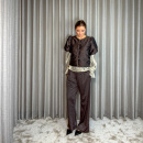 Neo Noir - Neo Noir Aisa Brocade Bluse 