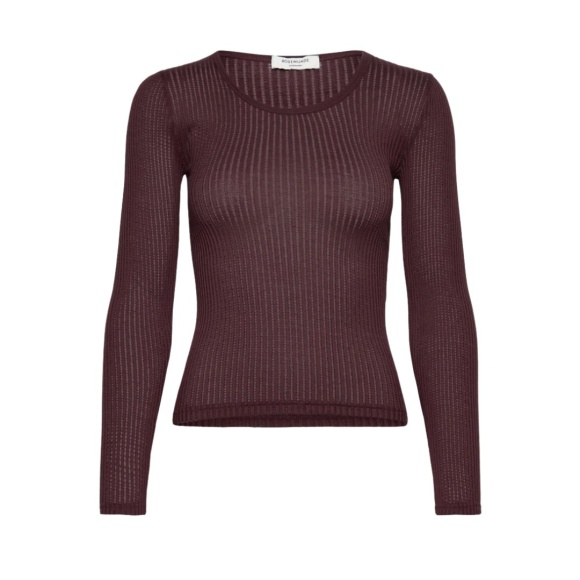 Rosemunde - Rosemunde Belize Langærmet Bluse 