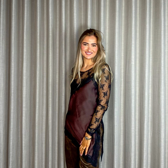 Imperial - Imperial Tw91 Blonde Meshbluse