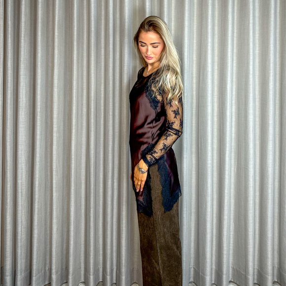 Imperial - Imperial Tw91 Blonde Meshbluse