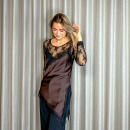 Imperial - Imperial Tw91 Blonde Meshbluse