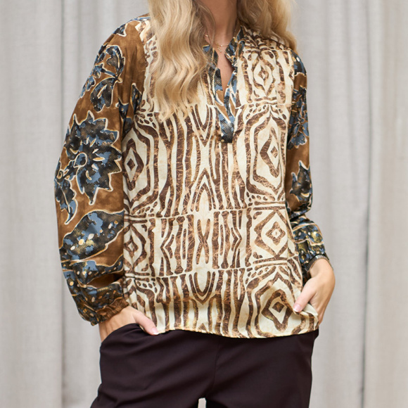 Black Colour - Black Colour Luna Bluse