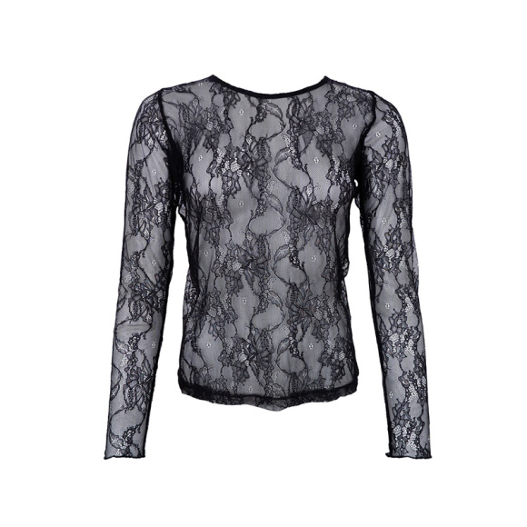 Black Colour - Black Colour Lara Lace Bluse
