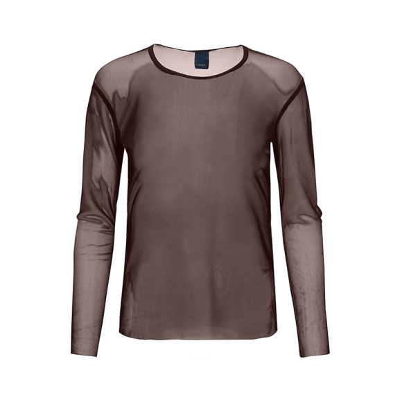 Luxzuz  - Luxzuz Sigborg Langærmet Mesh Bluse 