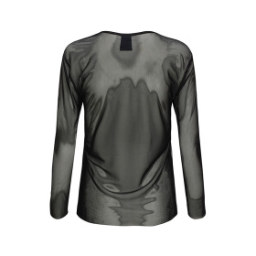 Luxzuz Sigborg Langærmet Mesh Bluse 