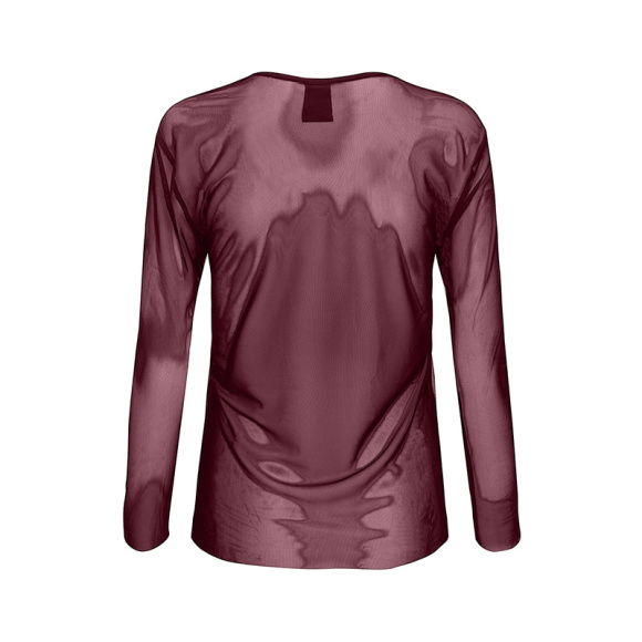 Luxzuz  - Luxzuz Sigborg Langærmet Mesh Bluse 