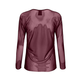 Luxzuz Sigborg Langærmet Mesh Bluse 