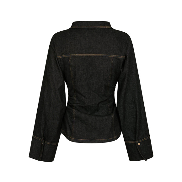 Neo Noir - Neo Noir Rabia Denim Skjorte 