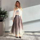 Co'couture - Co'couture Glitter Plissé Nederdel Co'couture - Co'couture Glitter Plissé Nederdel