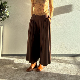 Black Colour Davina Buksenederdel 