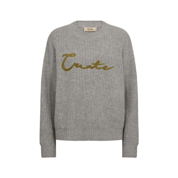 Mos Mosh - Mos Mosh Brynna Create O-neck Strik 