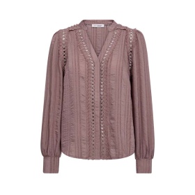 Co'couture Kesi Lace V-Skjorte