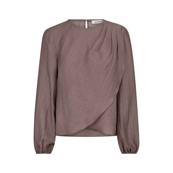 Co'couture - Co'couture Conny Drape Bluse 