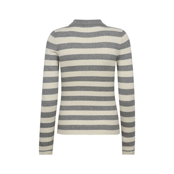 Co'couture - Co'couture Bonny Stripe Strikpolo 