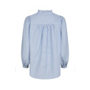 Neo Noir - Neo Noir Barba Stribet Skjorte 