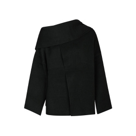 Neo Noir Wals Knit Scarf Bluse Neo Noir Wals Knit Scarf Bluse